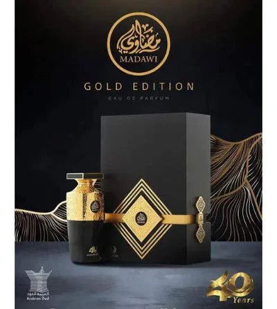 Madawi Gold Arabian Oud Perfumes Unisex 100ml